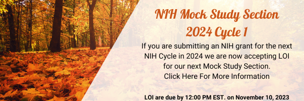NIH Mock Study Section 2024 Cycle 1